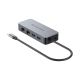 2. Conceptronic ABBY24G Dockingstation, kabelgebunden, USB 3.2 Gen 1 (3.1 Gen 1), Typ-C, Grau