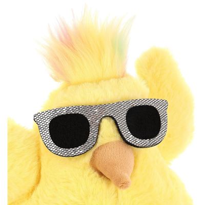 7. Huhn mit Brille, 19 cm, Frühlingsdekoration