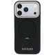 3. Guess Ring Stand 360 Grained Classic Logo MagSafe Hülle für iPhone 18 Pro Max / 17 Pro Max - Schwarz