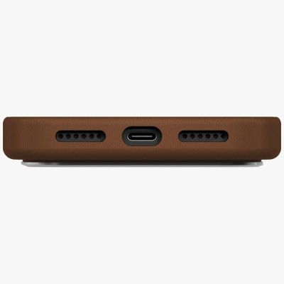 4. Uniq Lyden Magclick Ladehülle für iPhone 17 Pro Max – Braun