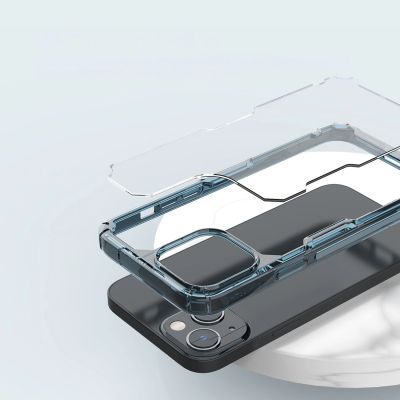 12. Nillkin Nature Pro iPhone 14 Plus Hülle, gepanzerte Hülle, transparente Hülle