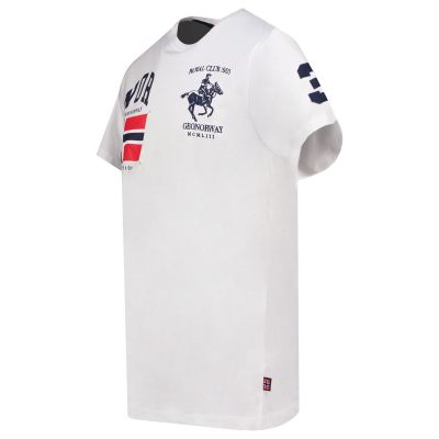 2. Geographical Norway Jequestre T-Shirt 254 M SY1305H/GN-Weiß