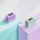 3. Acefast Ladegerät GaN 65W 3 Ports (1xUSB, 2xUSB C) rosa (A45)