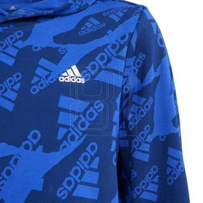 3. adidas Essentials Allover Print HD Jr IS2555 sweatshirt