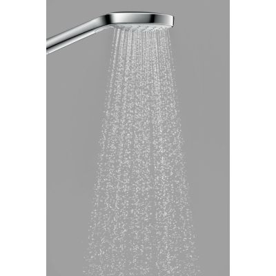 5. Hansgrohe Croma Select E Handbrause Chrom, Weiß