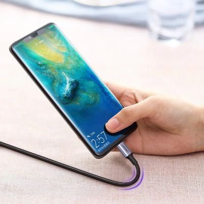 7. Ugreen US316 70427 USB-C – USB-C PD QC FCP Kabel 100 W 5 A 480 Mbit/s 1 m – Grau