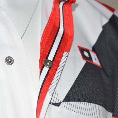 3. Air Jordan Quai 54 bedrucktes Shooting Shirt Weiß - DM0754-100