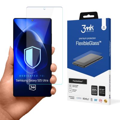 3mk FlexibleGlass Hybridglas für Samsung Galaxy S25 Ultra
