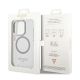 8. Guess GUHMP14LHTRMS iPhone 14 Pro 6,1" srebrny/silver hard case Metal Outline Magsafe