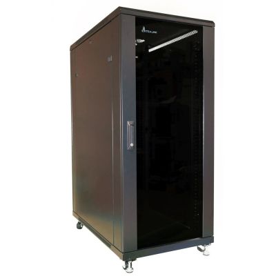 15. Extralink Rack-Schrank 32U 600x1000 Schwarz Standgerät