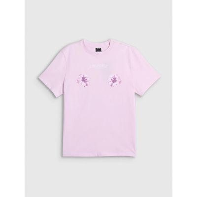 5. Locker geschnittenes Damen-T-Shirt mit Aufdruck 4F 4FRSS26TTSHF3882-56S