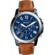 FOSSIL Grant Herrenuhr aus Leder FS5151 + Box