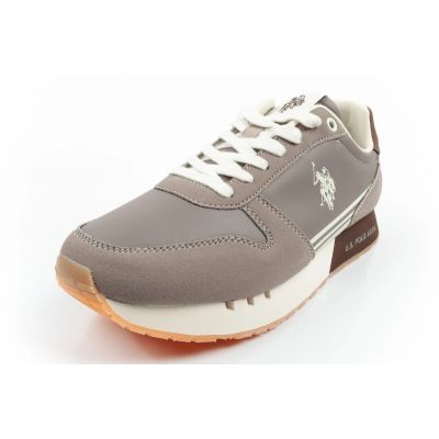 3. US Polo Assn Sportschuhe, Sneaker für Herren, modisch, bequem, braun