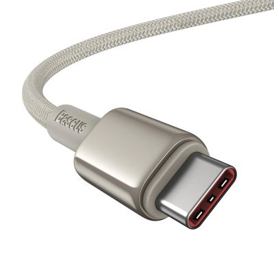 3. Baseus Tungsten Gold USB-C / USB-C-Kabel 100 W 1 m – Gold
