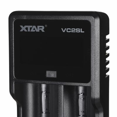 5. XTAR Ladegerät für zylindrische Akkus Li-Ion / Ni-MH / Ni-Cd 18650 VC2SL