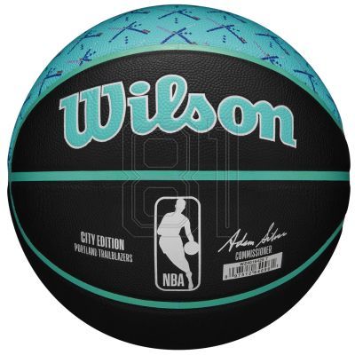 2. Wilson NBA Team City Collector Portland Trail Blazers Ball WZ4016425ID