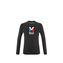MILLET M Trilogy Wool Ts Ls schwarze Unterwäsche