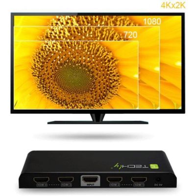 12. Techly IDATA HDMI-4K4 4x HDMI TV-Splitter