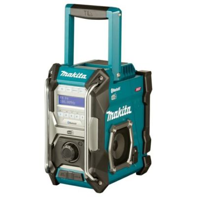 11. Makita MR004G Arbeitsplatzradio, analog und digital, Schwarz, Grün