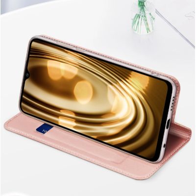 16. Dux Ducis Skin Pro Hülle für Oppo Reno 8 Pro Flip Cover Card Wallet Stand schwarz