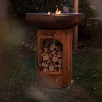 10. Bonfeu Bonbiza Offene rostige Gartenfeuerstelle 8002R