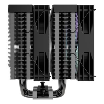 4. Enermax ETS-TD60D-ARGB Computer-Kühlsystem Prozessor-Luftkühler 12 cm Schwarz