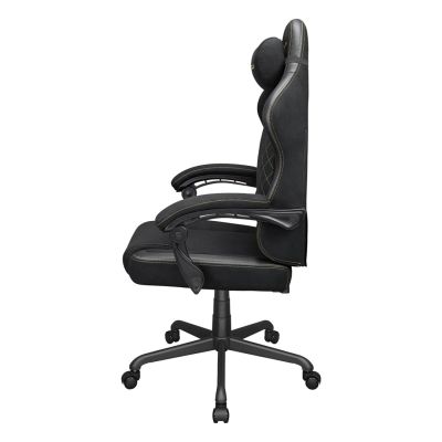 4. COUGAR CGR-FXF-GLB Universal-Gaming-Stuhl, gepolsterter Sitz, Schwarz, Gold