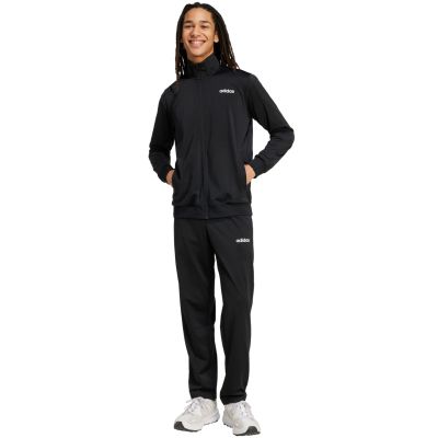 Herren-Trainingsanzug adidas Linear, schwarz, JN1808