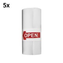 HURC10N5 Rollen für Thermodrucker mit Kamera HURC10/ Wozinsky WDT-01 - Weiß (5 Stück)