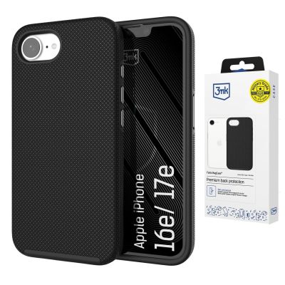 3mk Fortis MagCase für iPhone 16e / 17e - schwarz