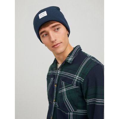 3. Jack&Jones JACLONG KNIT BEANIE12150627 MARINEBLAZER