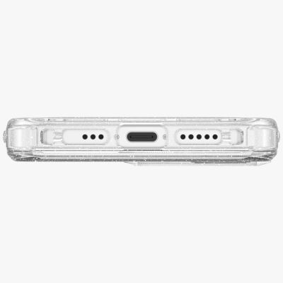 4. Uniq LifePro Xtreme Magclick Ladehülle für iPhone 17 - Transparent-Glitter