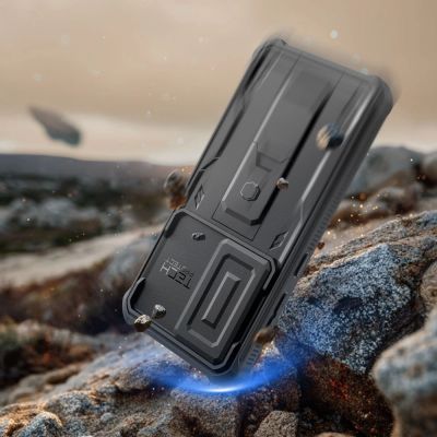 6. Tech-Protect Kevlar Cam+ Hülle für Samsung Galaxy S26 - Schwarz