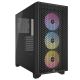 Corsair 3000D RGB AIRFLOW Schwarzes Gehäuse