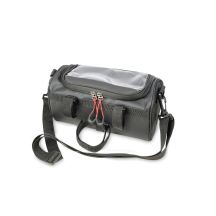 TROIKA BKB30/BK Fahrradtasche und Korb, Fronttasche 4L, Nylon, PVC, Plane, Schwarz
