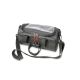 TROIKA BKB30/BK Fahrradtasche und Korb, Fronttasche 4L, Nylon, PVC, Plane, Schwarz