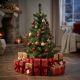 4. NORTON Dekorativer Weihnachtsbaum im Topf, 30 LEDs, Höhe: 90 cm