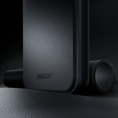 4. 3mk Hardy Apple Seidenleder MagCase für Apple iPhone 16 - Schwarz