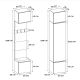 11. GARDEROBE HAGA III 1SZ2W WEISS