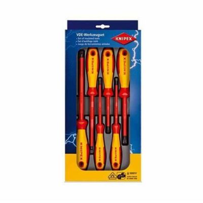 3. Knipex 00 20 12 V01 Handschraubendreher-Set Standardschraubendreher