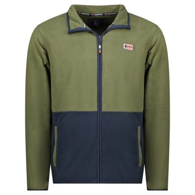 Geographical Norway Herren Fleece Touki Fz Kaki Db Men 233 kaki (WZ6702H/GN-Kaki)