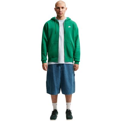 6. Nike Club BB FZ Hoodie Herren Grün FN3861 365