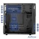 8. AKYGA Micro-Tower-ATX-Gehäuse mit USB-C-Anschluss AK19BK