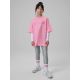 4. Locker geschnittenes Mädchen-T-Shirt mit Aufdruck 4F 4FJRSS26TTSHF3453-56S