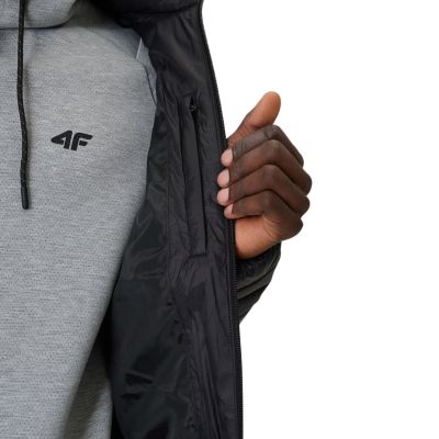 6. Herrenjacke 4F M0853 Tiefschwarz 4FWSS26TDJAM0853 Größe 20S