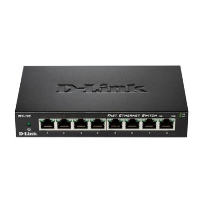 2. D-Link DES-108 Schwarz