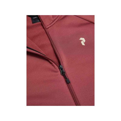 4. PEAK PERFORMANCE M Rider Essentials Midlayer Zip Hoodie Rot