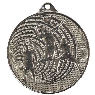 9. Silbermedaille Volleyball Stahlmedaille MMC3073/S