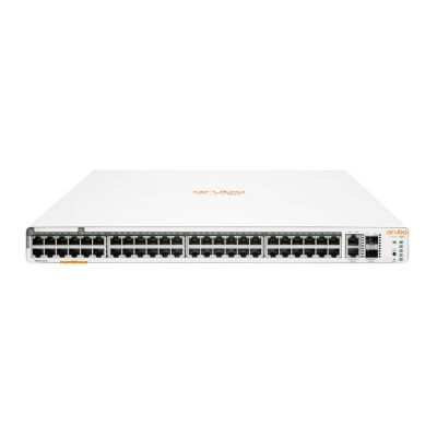 4. HPE Aruba Networking Aruba Instant On 1960 48G 40p Class4 8p Class6 PoE 2xGT 2SFP+ 600W Managed L2+ Gigabit Ethernet (10/100/1000) PoE-Unterstützung 1U Weiß