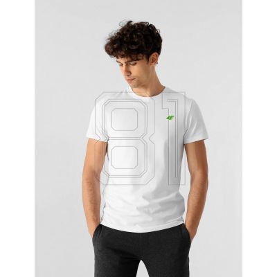4. T-Shirt 4F M 4FWSS24TTSHM1895-90S 3er-Pack